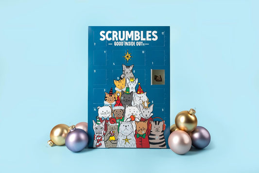 Scrumbles Good Inside Out Merry Kittymas Cat Advent Calendar :Pet Supplies