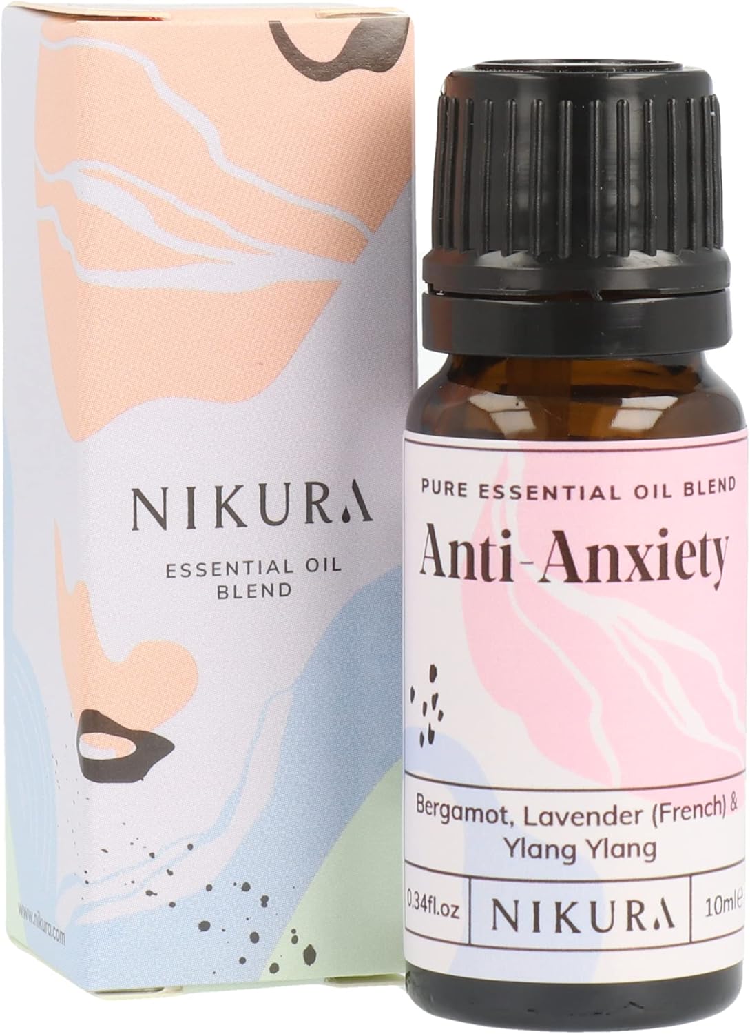 Nikura | Anti-Anxiety Essential Oil Blend - 10Ml - 100% Natural