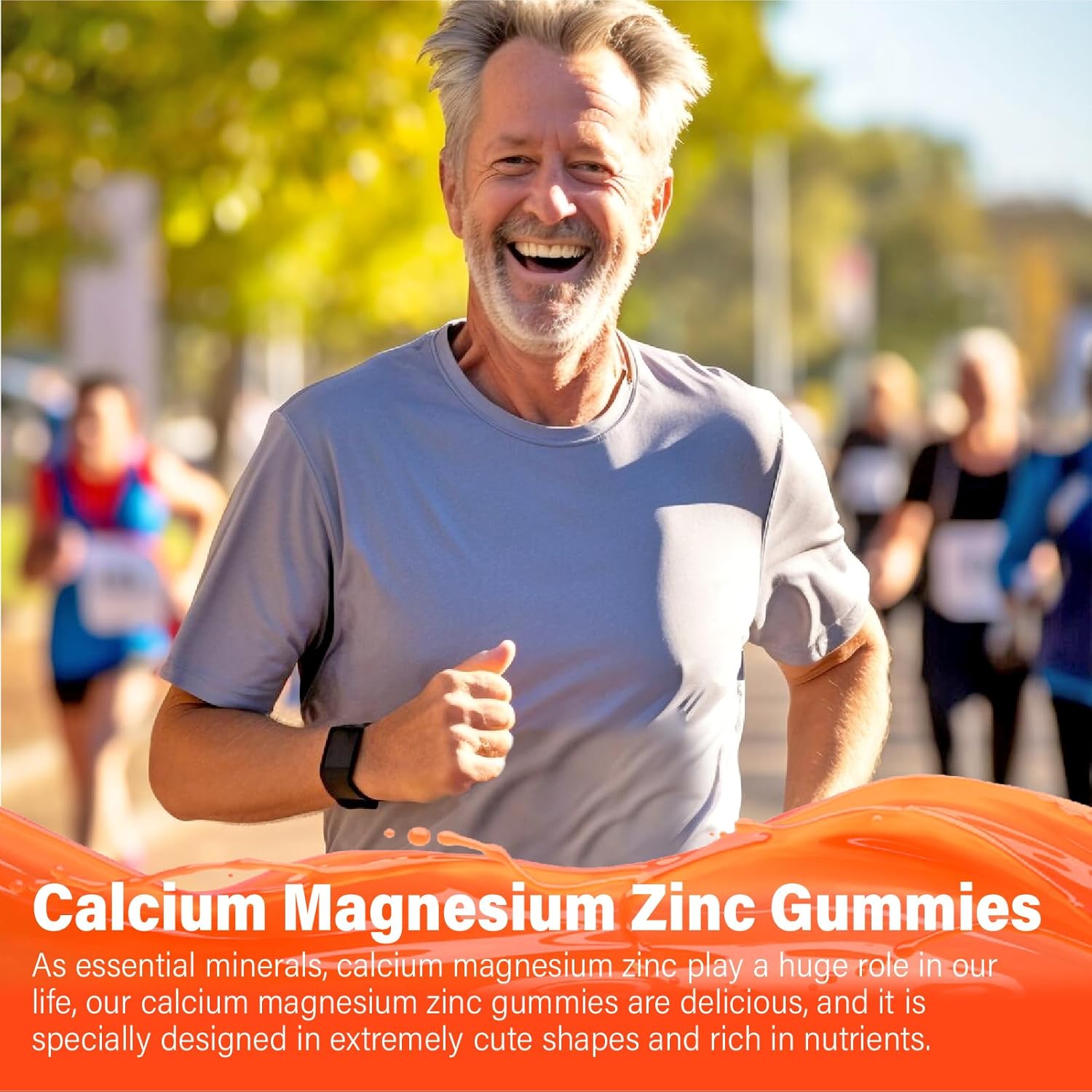 Edmmyliy Calcium Citrate Supplement Gummies For Adult - Sugar Free Calcium Citrate 1200 Mg With Magnesium 300 Mg & Vitamin D3 - Organic Chewable Calcium Supplements For Women & Men : Health & Household