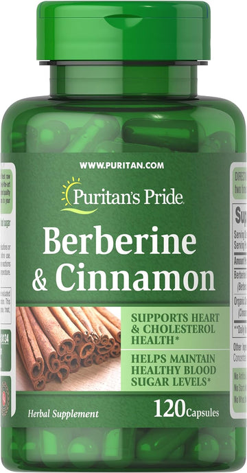 Puritan's Pride Berberine and Cinnamon