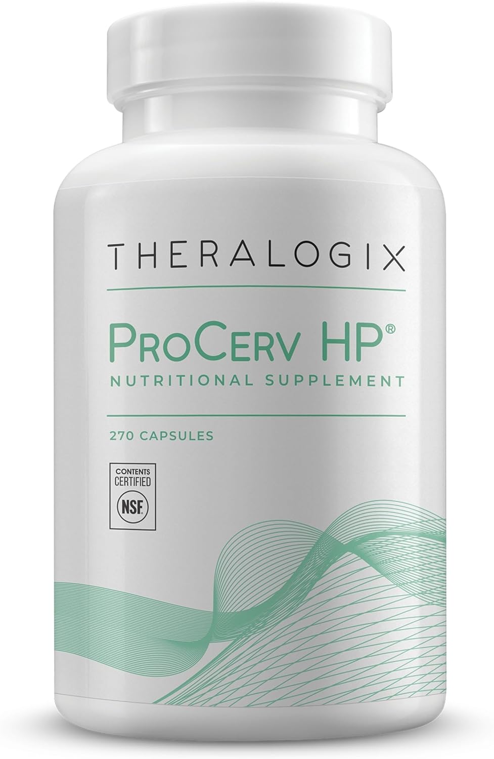 Theralogix ProCerv HP High-Potency Multivitamin - 90-Day Supply - Support for Women & Men - Immune Support Supplement - Includes Vitamin B, Vitamin C, Vitamin D & Zinc - NSF Certified - 270 Capsules