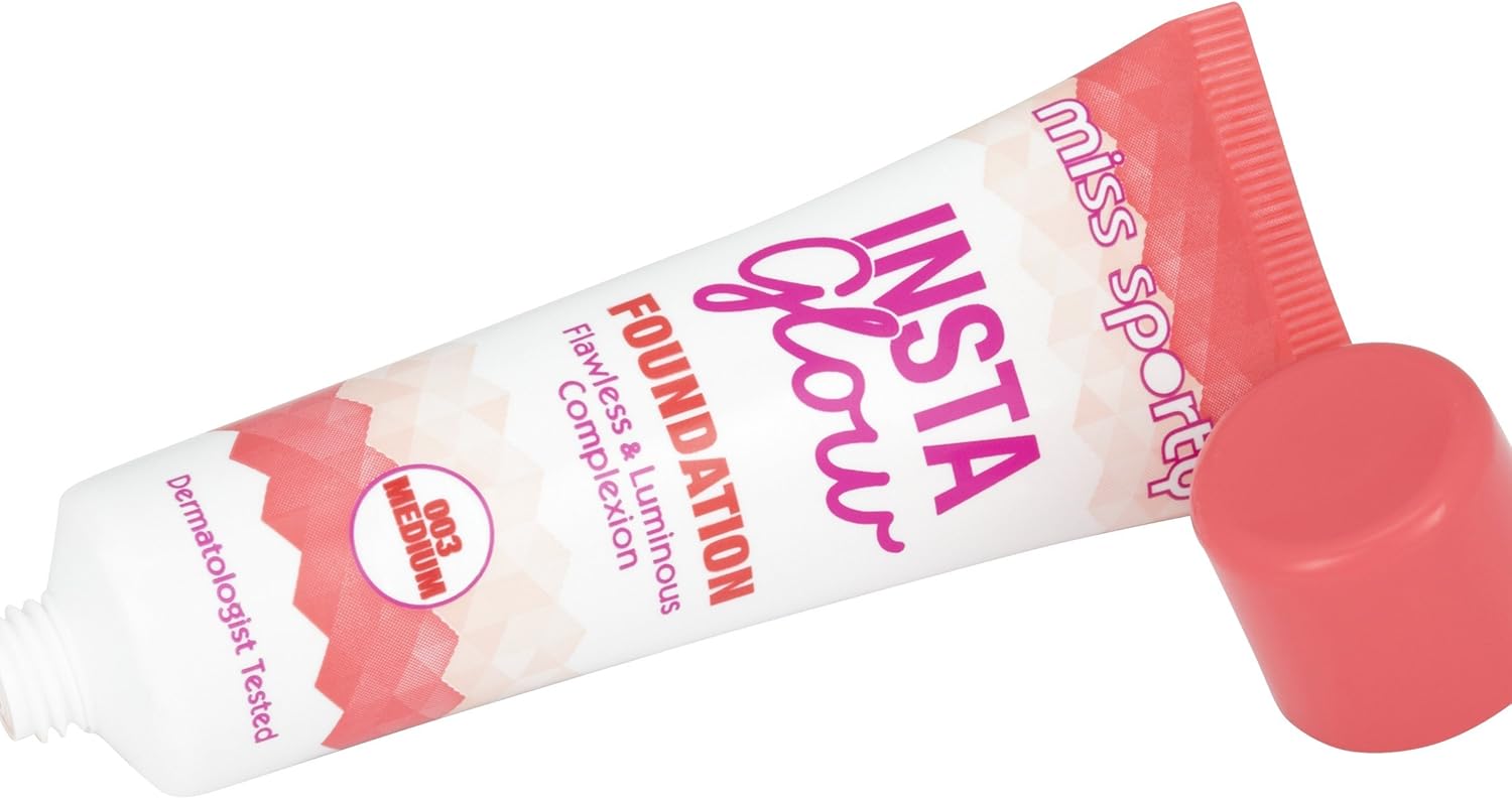 Miss Sporty Insta Glow Foundation, 30 Ml, Medium