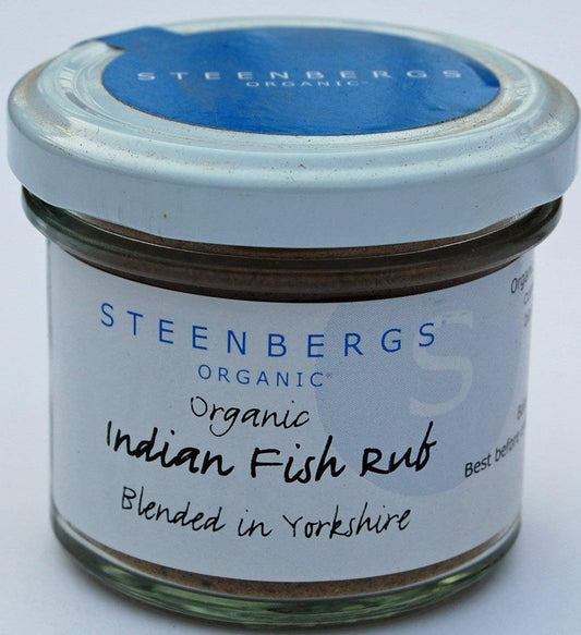 Steenbergs Organic Indian Fish Rub Standard Jar - 45G