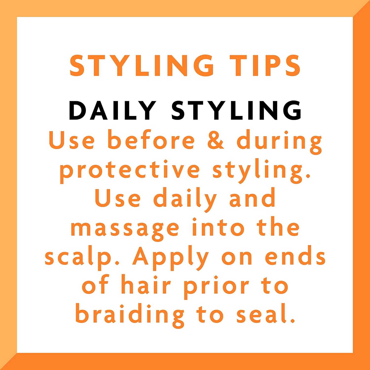 Cantu Protective Styles By Angela Daily Oil Drops With Tea Tree Oil, 2 Ounce : Beauty & Personal Care