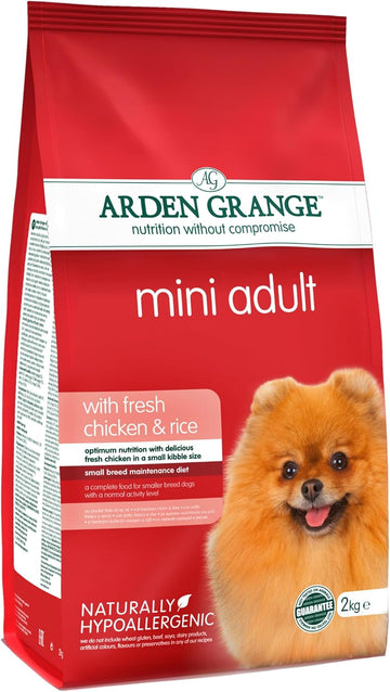 Arden Grange Adult Mini Dry Dog Food Chicken & Rice, 2 kg :Pet Supplies