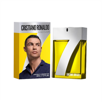 Cristiano Ronaldo Cr7 Discover - Eau De Toilette For Men - Long-Lasting Mens Cologne Spray - Orange, Vetiver, Patchouli Cologne For Men - 1 Oz