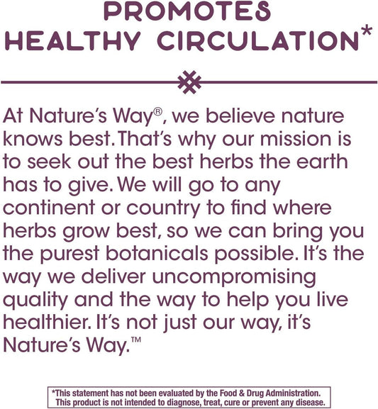 Nature'S Way Pycnogenol, Promotes Healthy Circulation*, 30 Vegan Tablets