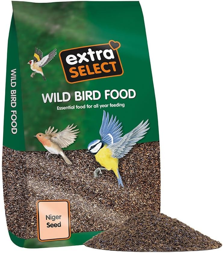 Extra Select Niger Seed Wild Bird Food, 20 Kg08Ns20