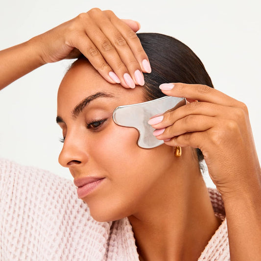 Wonderskin Liquid Gym Facial Roller, Stainless Steel Face Roller Massager For Puffy Eyes And Dark Circles, Face Sculpting Tool