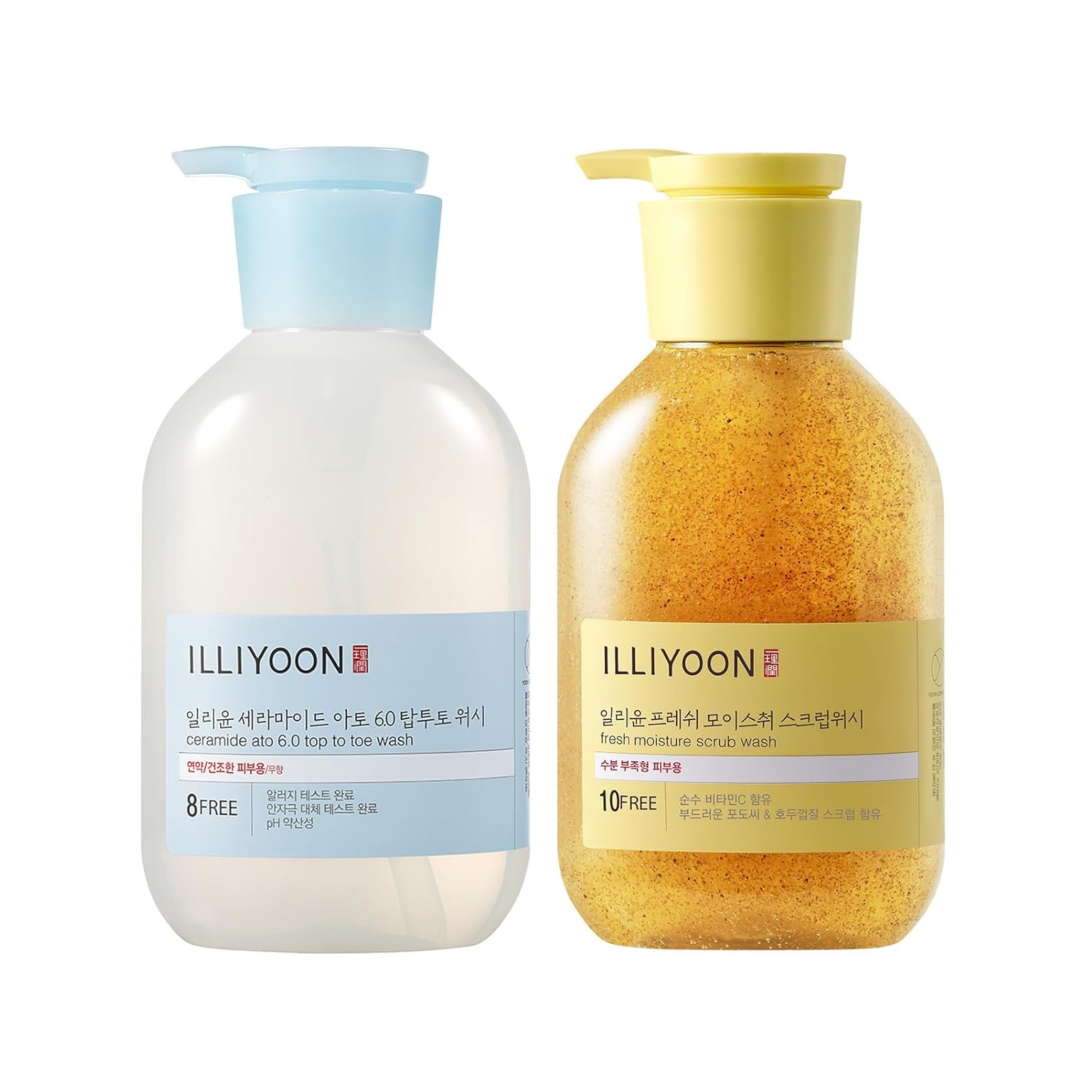 Illiyoon Top To Toe Wash With Moisture Scrub Wash