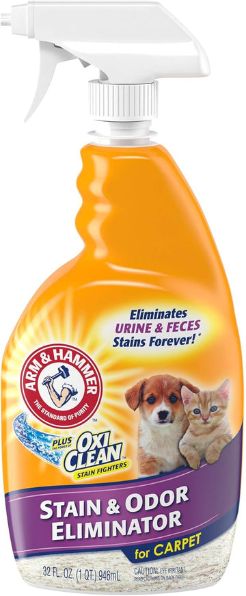 Arm & Hammer Pet Stain And Odor Eliminator, 32 Fl Oz (Pack Of 2)