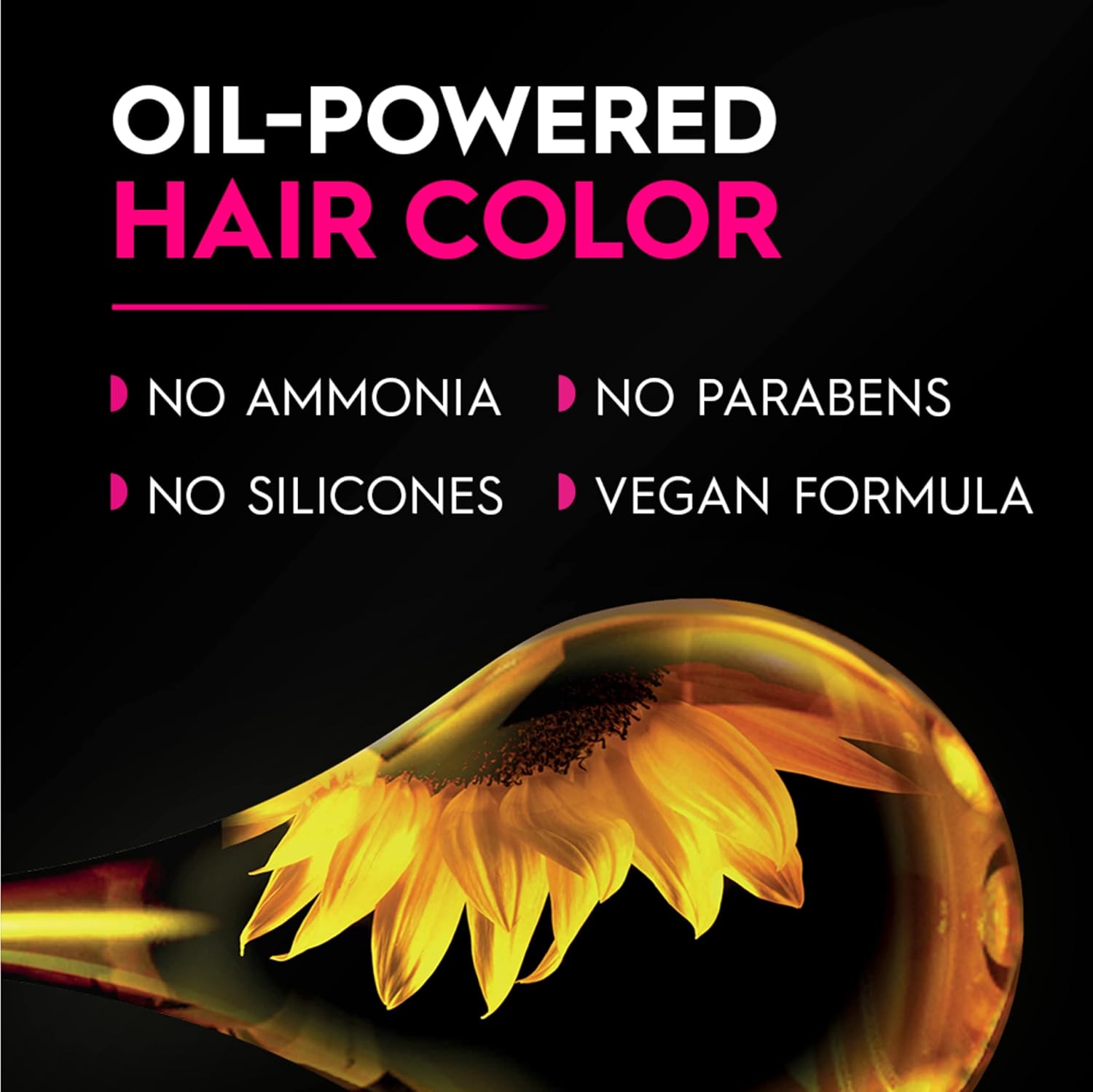 Garnier Hair Color Olia Ammonia-Free Brilliant Color Oil-Rich Permanent Hair Dye, 7.20 Dark Rose Quartz, 2 Count (Packaging May Vary) : Beauty & Personal Care