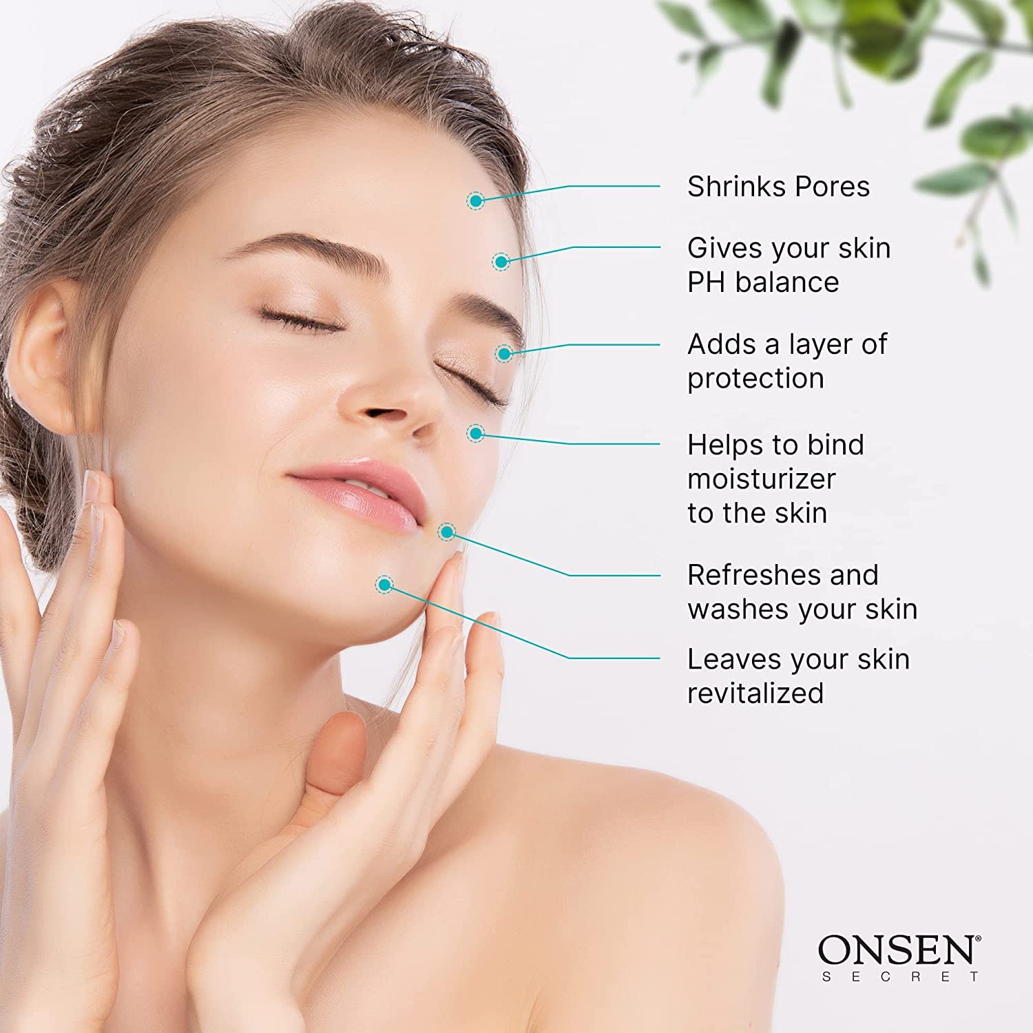 Onsen Secret Japanese Cleansing Milk Face Wash, Anti Aging Gentle Cleanser, Makeup Remover, Cleansing Milk For Sensitive Skin, All Natural, Purifying Organic, Non Foaming Facial Cleanser - 150 Ml : Beauty & Personal Care