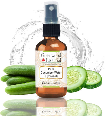 Greenwood Essential Pure Chamomile Floral Water (Hydrosol) (Matricaria Recutica) 100% Natural Therapeutic Grade For Skin - 100Ml (3.38 Oz)