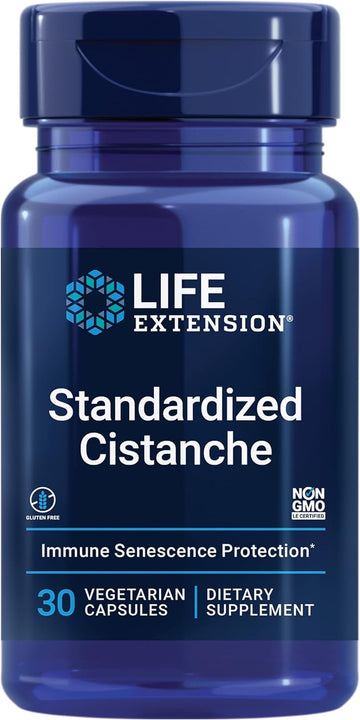 Life Extension Standardized Cistanche 30 Vegetarian Capsules