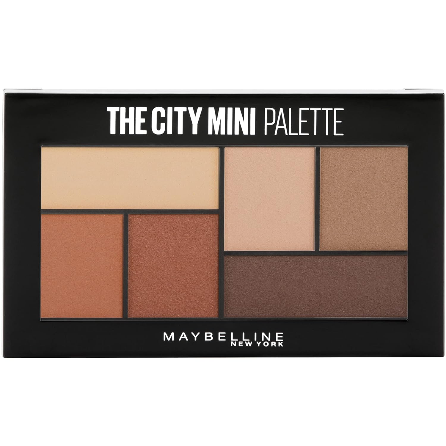 Maybelline New York The City Mini Eyeshadow Palette Makeup, Brooklyn Nudes, 0.14 Oz