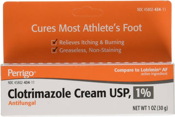 Clotrimazole Generic Lotrimin Anti-Fungal Cream USP, 1 oz