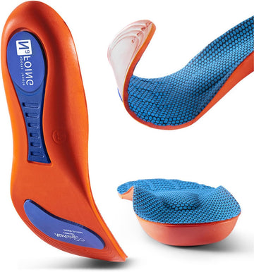 Sport Orthopedic Insoles – Breathable Shock Absorption EVA Shoe Inserts | Athletic Arch Support for Running, Basketball & Sports | Unisex Comfort for Men & Women