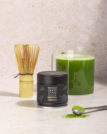 Matcha Reserve 100% Organic Tea 30G [Ceremonial Reserve Grade]. Organic Green Tea Powder From Japan. Organic Ceremonial Grade Matcha Tea. Matcha Reserve Green Tea 100% Natural