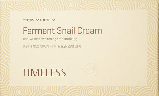 Tonymoly Timeless Ferment Snail Cream, 10.4 Oz (Pack Of 1)