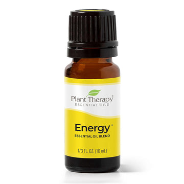 Plant Therapy Energy Essential Oil Blend 10 Ml (1/3 Oz) Refreshing, Energizing Blend 100% Pure, Undiluted, Natural Aromatherapy, Therapeutic Grade