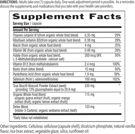 Country Life Cellular Detox, Whole Food B Vitamin, Supports Cellular Detoxification, 30 Vegan Capsules, Certified Gluten Free, Certified Vegan, Certified Non-Gmo Verified