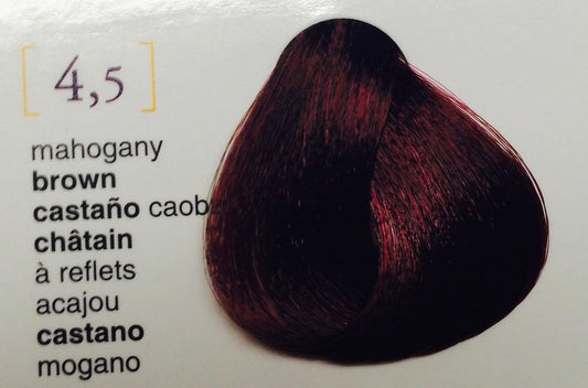 Salermvison Hair Coloring Cream #4.5 Chestnut Mahogany, 2.3 Ounce : Chemical Hair Dyes : Beauty & Personal Care