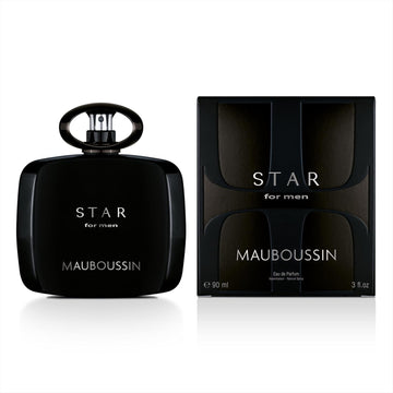 Mauboussin - Star For Men 90Ml (3 Fl Oz) - Eau De Parfum For Men - Woody & Amber Scents