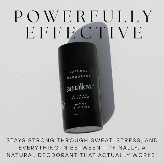 Natural Deodorant – Aluminum Salt-Free, Tallow-Based, Baking Soda-Free, With Magnesium & Zinc – Long-Lasting Odor Protection – Handcrafted In The Usa – 2.6 Oz (Citrus Blossom)