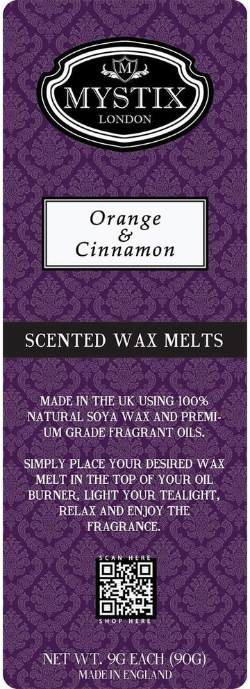 Mystix Orange & Cinnamon Wax Melt x 5, 90g