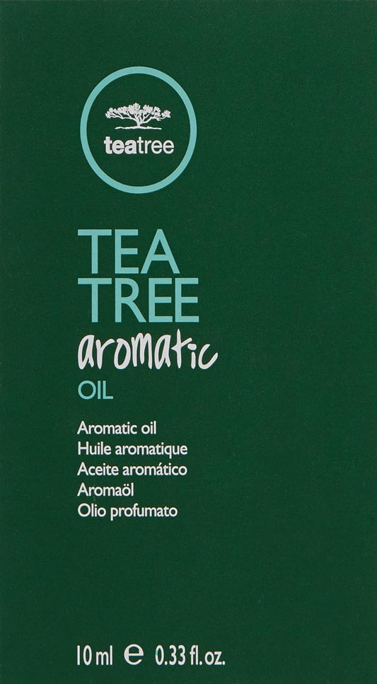 Tea Tree Aromatic Essential Oil, For Skin, Hair + Nails, Aromatherapy + Diffusers