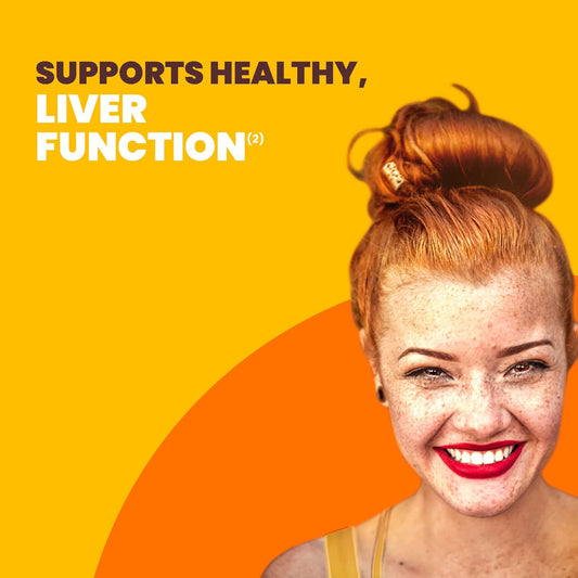 Sundown Milk Thistle, Supports Healthy Liver Function, 80% Silymarin, Non-GMO,, Free of Gluten, Dairy, Artificial avors, 240 mg, 60 Capsules