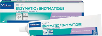 Virbac C.E.T. Enzymatic Toothpaste, Tartar Control, Beef Flavor, 2.5 Oz