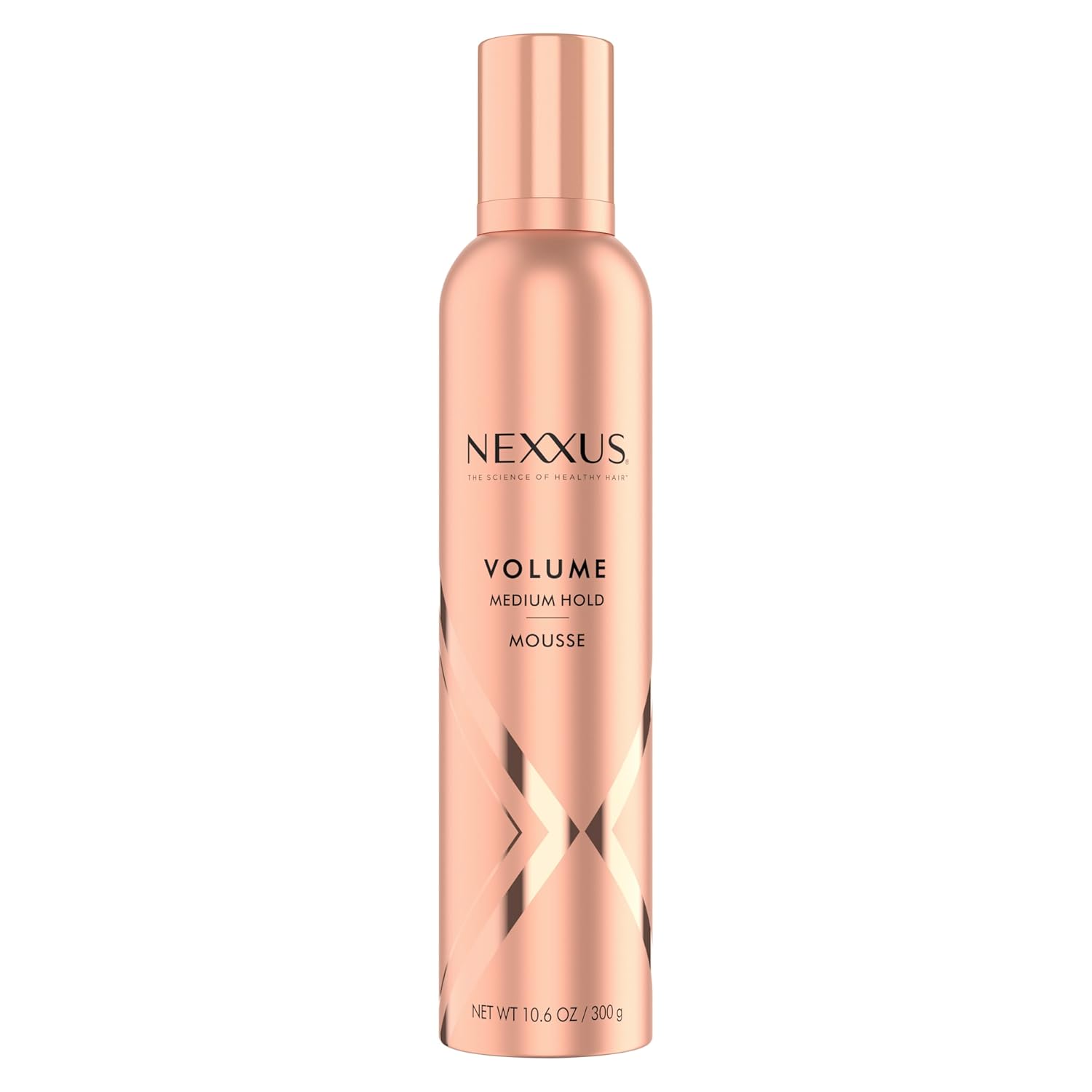 Nexxus Volumizing Foam Hair Mousse, Volume Volumizing Mousse, Hair Styling Mousse, Pink, 10.6 Ounce (Pack Of 1)