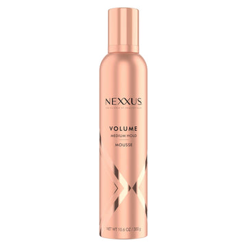 Nexxus Volumizing Foam Hair Mousse, Volume Volumizing Mousse, Hair Styling Mousse, Pink, 10.6 Ounce (Pack Of 1)