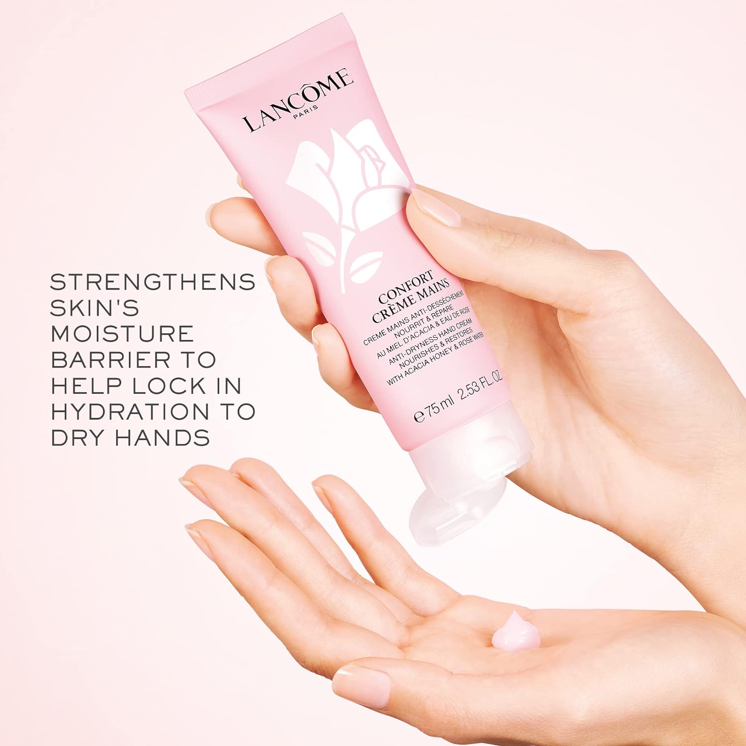 Lancôme Confort Hand Cream - Moisturizes & Softens Hands - With Acacia Honey & Rose Water - 6 Fl Oz : Beauty & Personal Care