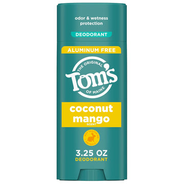 Tom’S Of Maine Coconut Mango Natural Deodorant For Women And Men, Aluminum Free, 3.25 Oz