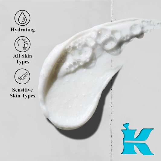 Kiehl'S Ultra Barrier Cleanser, Hydrating Cream-To-Foam Face Wash And Removes All Makeup, 150Ml