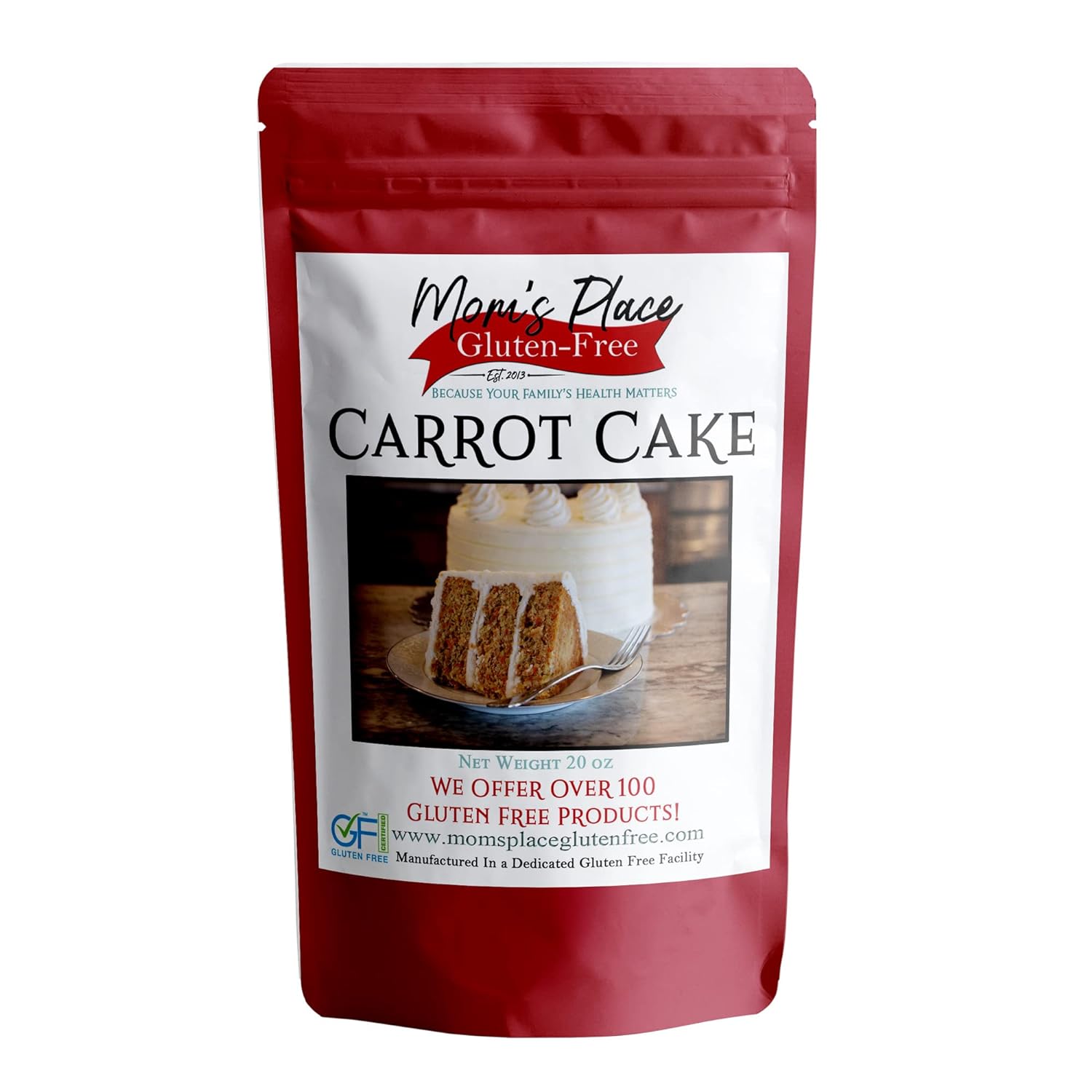 Mom's Place Gluten Free Carrot Cake Mix