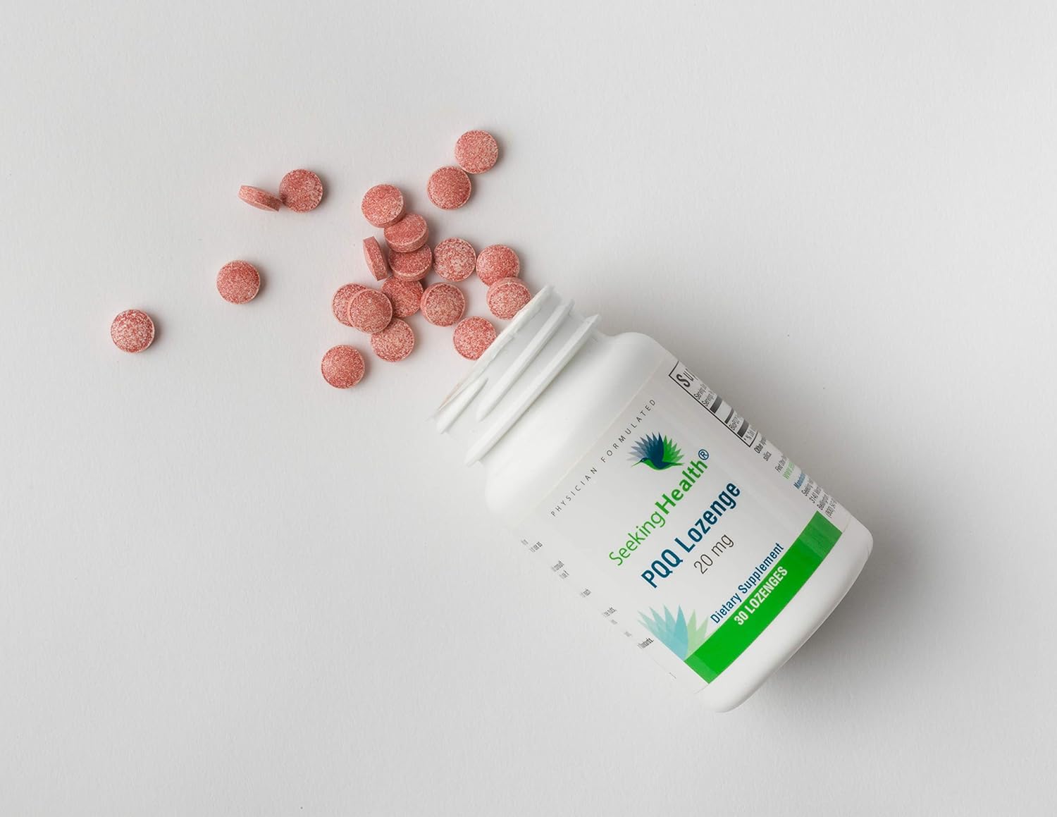 Seeking Health PQQ, 20 mg Pyrroloquinoline Quinone (PQQ) per Lozenge, 