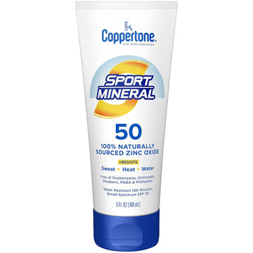 Coppertone Sport Sunscreen Spf 100 Lotion, Water Resistant Sunscreen, Body Travel Size 3 Fl Oz