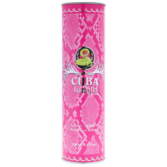 Cuba Jungle Snake Eau De Parfum Spray For Women, 3.4 Ounce