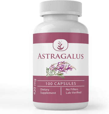 Pure Original Ingredients Astragalus Extract, (100 Capsules) Always Pure, No Additives Or Fillers, Lab Verified