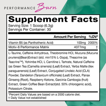Motiv-8 Pre-Workout Peformance, Sugar Free Pre-Workout, Boost Energy And Focus, Improve Workouts, Enhances Mood (30 Servings, Rainbow Sherbet)