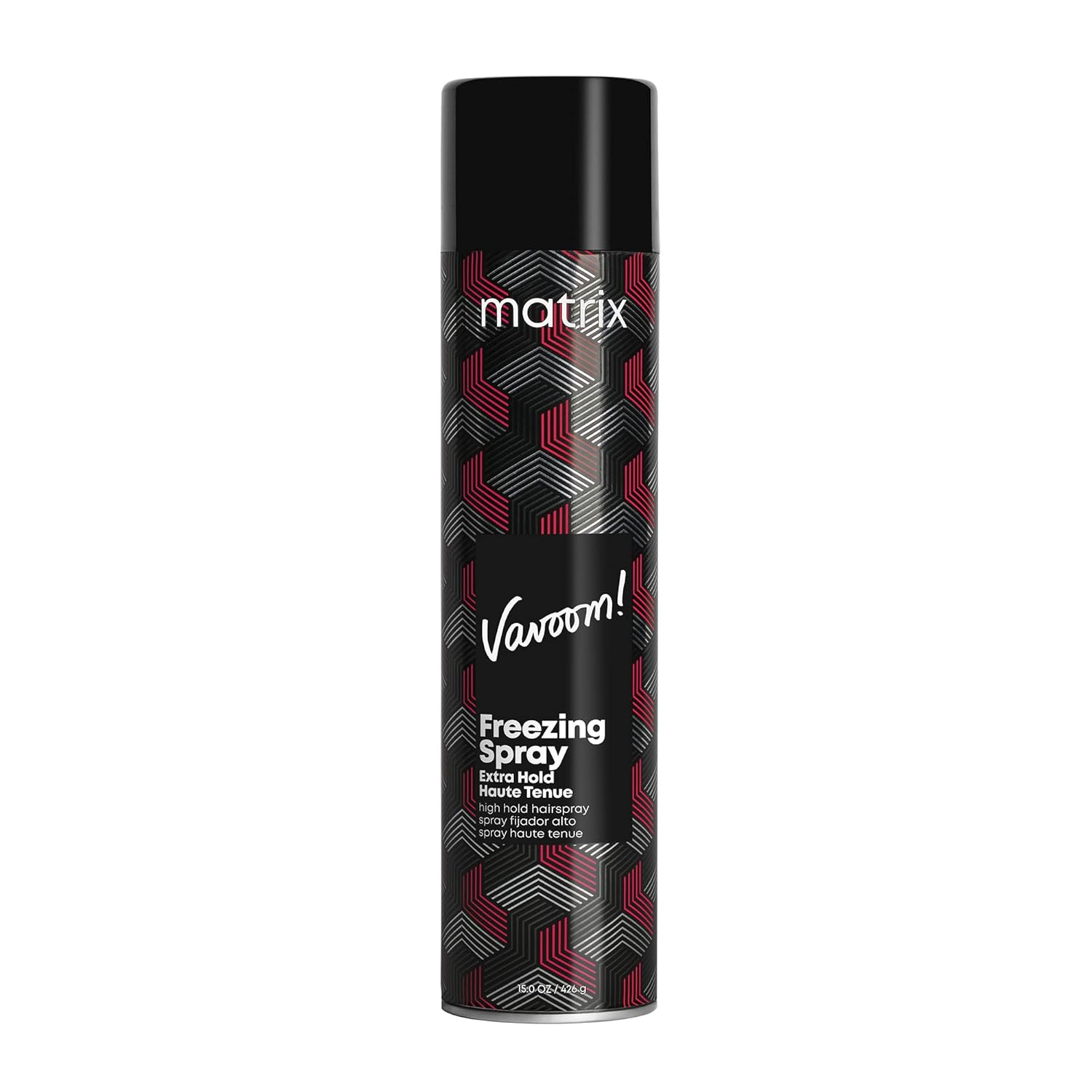 Matrix Vavoom Extra Hold Freezing Spray | Volumizing & Texturizing Hairspray | Extra Firm Hold | Anti-Frizz & Anti-Humidity | Hair Styling Product | For All Hair Types | 15 Oz