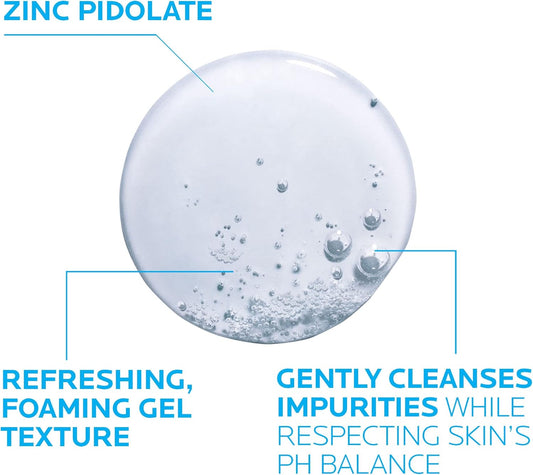 La Roche Posay Effaclar Purifying Foaming Gel For Oily Sensitive Skin 400Ml