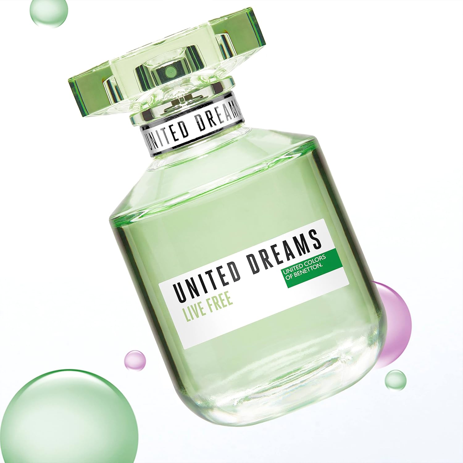 Benetton - United Dreams Live Free, Eau de Toilette - Long Lasting - Femenine, Fresh and Dynamic Fragance - Floral, Fruity and Citrus Notes - Ideal for Day Wear - 50 ml : Amazon.co.uk: Beauty