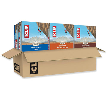 Clif Bar - Variety Pack - Made With Organic Oats - 10-11G Protein - Non-Gmo - Plant Based - Energy Bars - 2.4 Oz. (30 Count)