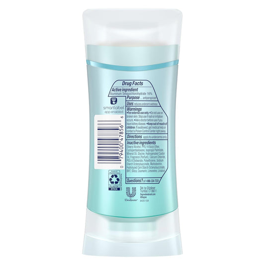 Degree Antiperspirant Deodorant 72-Hour Sweat And Odor Protection Lavender And Waterlily Antiperspirant For Women With Motionsense Technology 2.6 Oz 4 Count