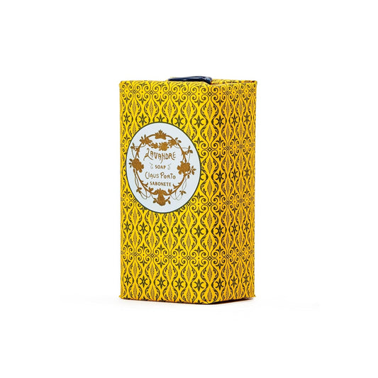 Claus Porto - Classico Gift Box | 3 Piece Wax Sealed Soaps | Rich, Smooth, Creamy Hand + Body Soap | Handcrafted, Aromatic, Classic, Delicate (8741, Chic + Lavandre; 150G Each)